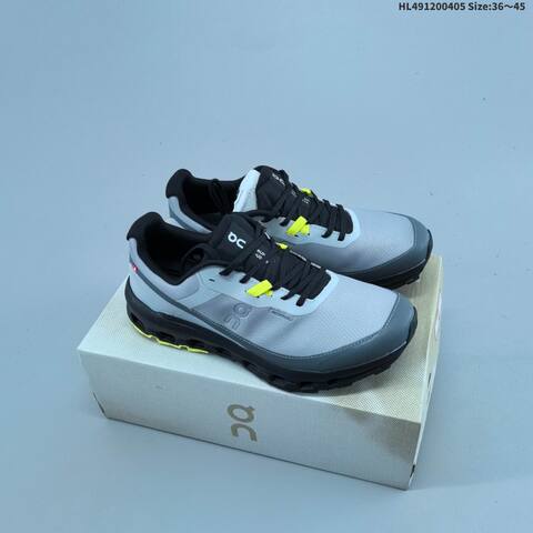 On Running Cloudvista 2 Waterproof Taupe Grey Or Black Grey EU 36-45 Trail Shoe Trail Running Sneakers - Unisex (BS-69635)