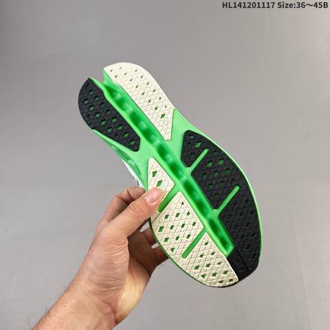 On Cloudsurfer Max White Bright Green 36-45 Running Shoe Running Sneakers - Unisex (BS-69808)