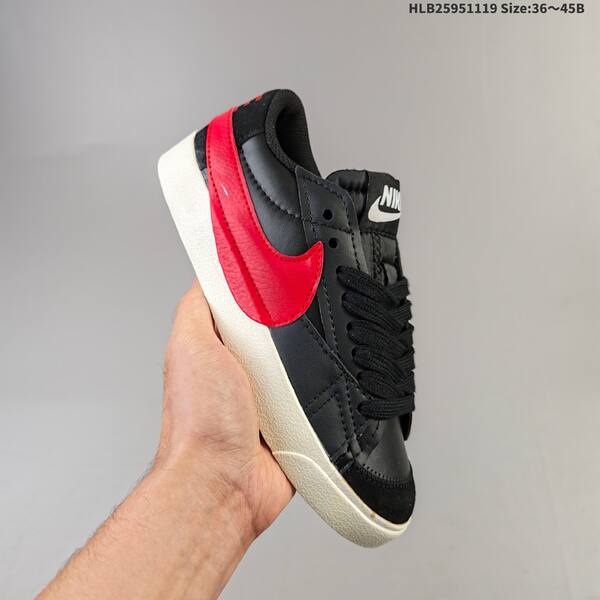Nike Blazer Low 77 Jumbo DQ1470 white black red grey sail EU 36 45 skate shoe EU 36-45