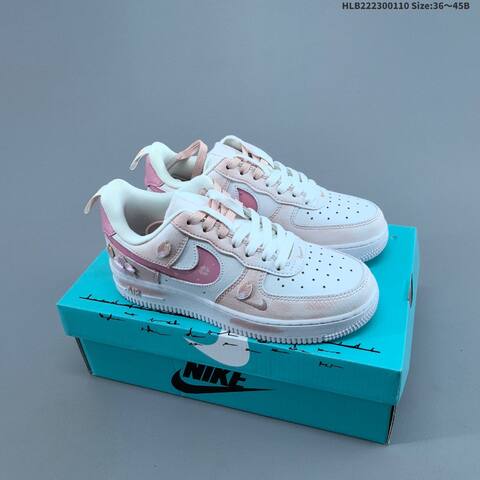 Nike Air Force 1 Low Off White Black Gray Red EU 36-45 Sneaker - Unisex (BS-62073)