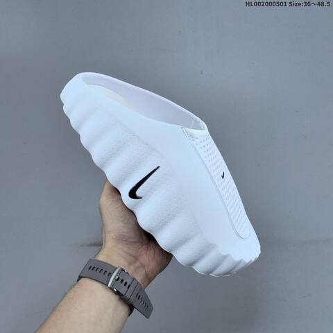 Nike Mind 001 Pregame Mule Light Pink White Silver Black EU 36-48 5 Slides - Unisex (BS-60557)