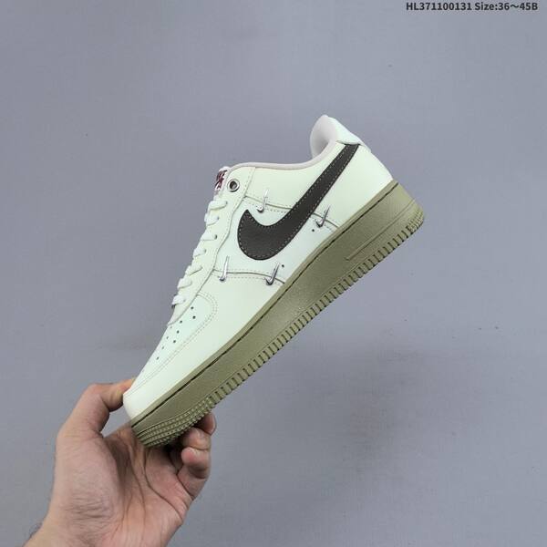 Nike Air Force 1 07 dark olive black white EU 36-45 sneaker