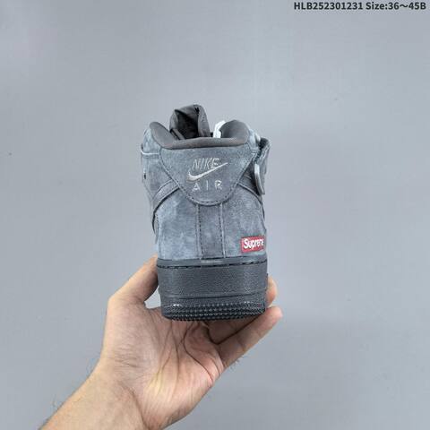 Nike Air Force 1 Mid 07 Dark Grey Black EU 36-45 Sneaker - Unisex (BS-62290)
