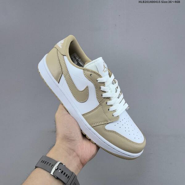 Jordan Air Jordan 1 Low Golf White/Beige EU 36-46 golf