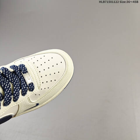Nike Air Force 1 07 Low Off White Navy Blue EU 36-45 Sneaker - Unisex (BS-63271)