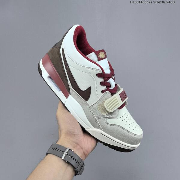Nike Air Jordan Legacy 312 Low white/grey/burgundy/brown 36~46B lifestyle