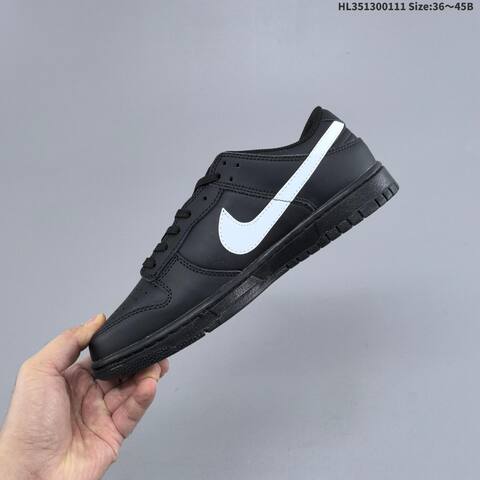 Nike SB Dunk Low Black White EU 36-45 Skate Shoe - Unisex (BS-62060)