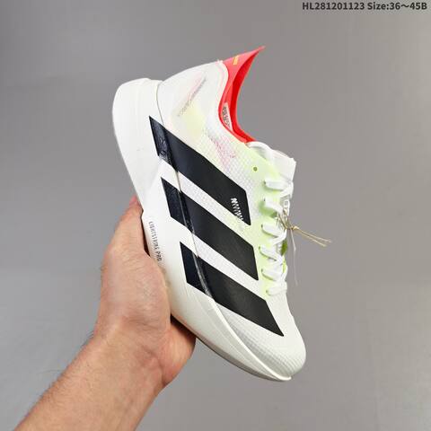 Adidas Adizero Adios Pro 4 white red black neon pink