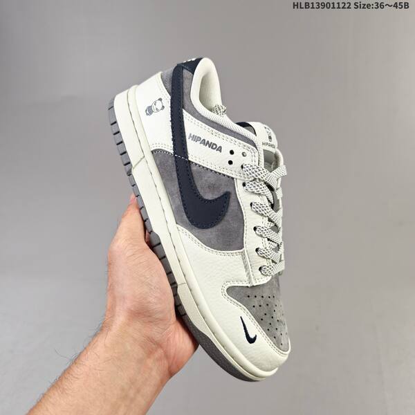 Nike SB Dunk Low white black grey navy EU 36-45 skate shoe
