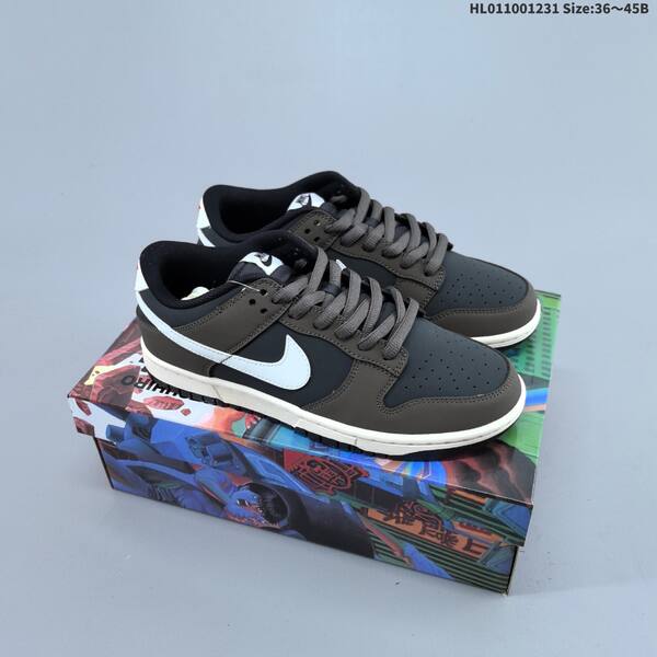 Nike Dunk SB Low grey black yellow blue EU 36-45 skate shoe