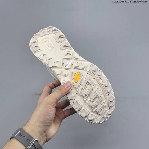 HOKA ONE ONE Mafate Speed 2 Light Beige White Peach EU 36-45 Trail Shoe Trail Running Sneakers - Unisex (BS-69354)