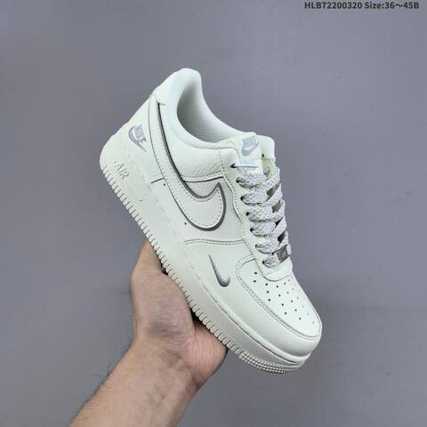 Nike Air Force 1 07 LV8 Off White Grey EU 36-45 skate