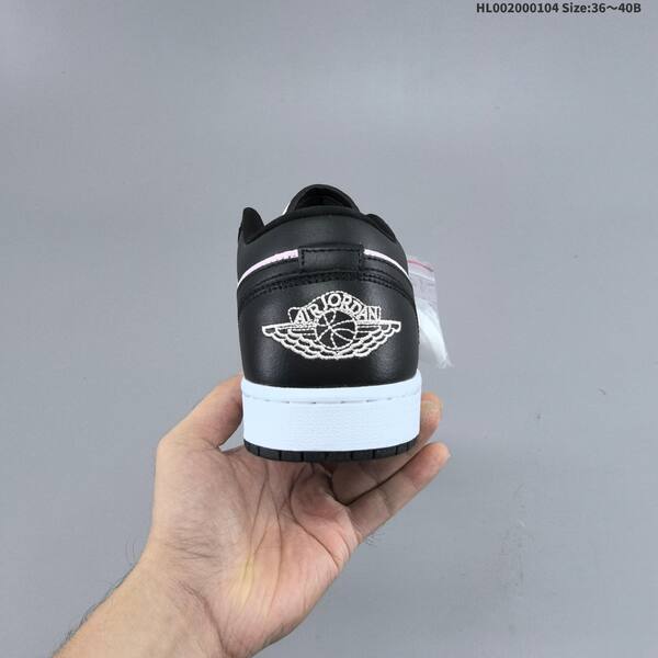 Jordan Air Jordan 1 Low black/pink/white 36~40B casual
