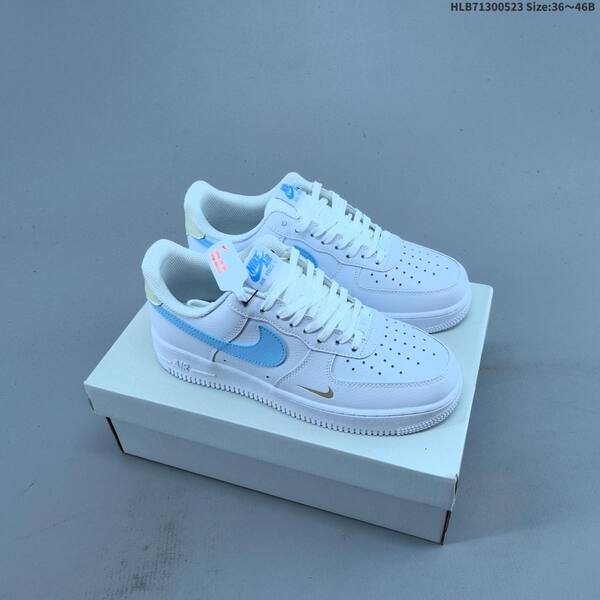Nike Air Force 1 07 light gray dark gray gum brown EU 36-46 sneaker