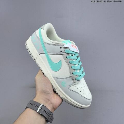 Nike Dunk Low Sail Grey Mint EU 36-45 Skate Shoe - Unisex (BS-61020)