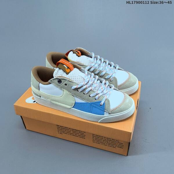 Nike Blazer Low 77 Jumbo white light pink light purple sail EU 36-45 skate shoe