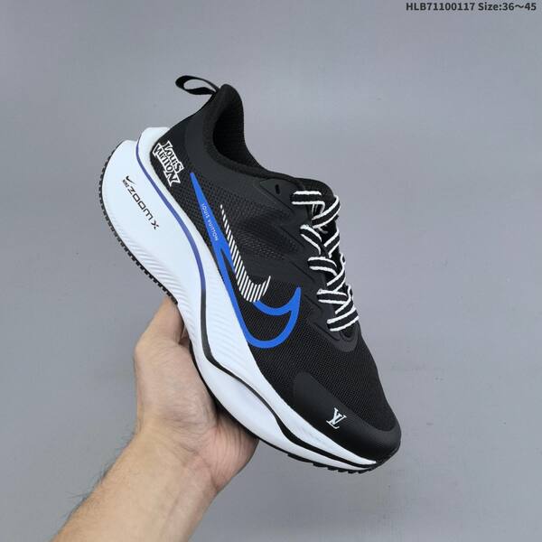Nike Zoom X black white blue EU 36-45 running shoe