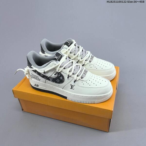 Nike Air Force 1 07 LV8 grey blue white EU 36-45 sneaker