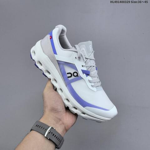 On Cloudvista 2 White Purple Grey EU 36-45 Trail Shoe Trail Running Sneakers - Unisex (BS-69654)