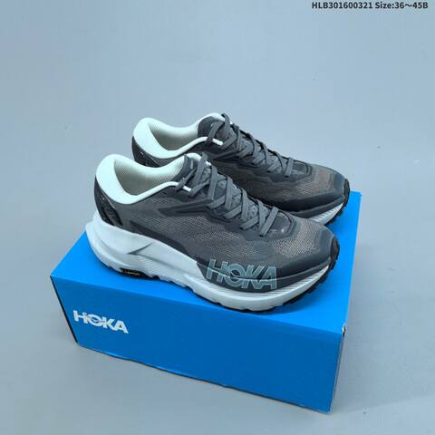 HOKA ONE ONE Mafate X 1162010 White Black EU 36-45 Trail Shoe Trail Running Sneakers - Unisex (BS-69376)