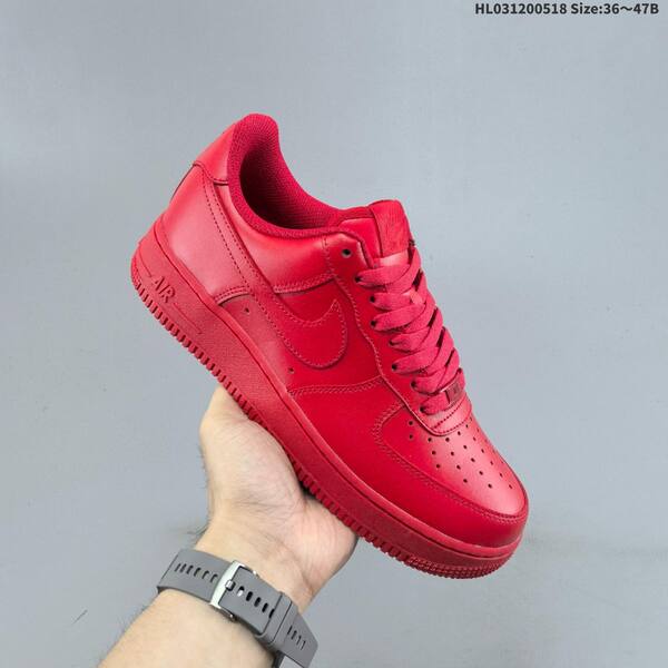 Nike Air Force 1 07 all red EU 36-47 sneaker