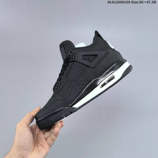 Jordan Air Jordan 4 Retro black 36-47.5 basketball