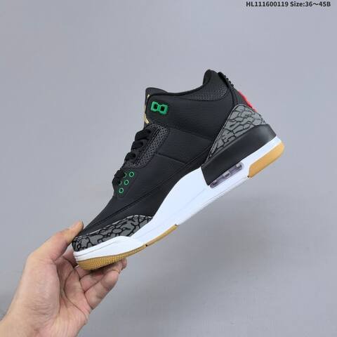 Jordan Air Jordan 3 Retro black green gold