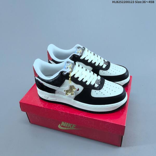 Nike Air Force 1 07 IQ1119 off white black grey red EU 36-45 sneaker