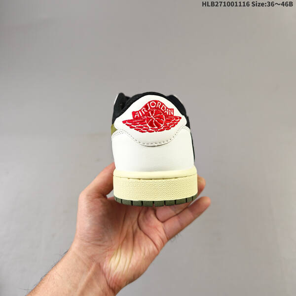 Nike Air Jordan 1 Low OG SP black/white/olive/cream EU 36-46 casual