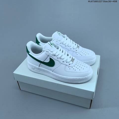 Nike Air Force 1 07 Low White Dark Navy Blue EU 36-45 Sneaker - Unisex (BS-62395)