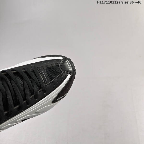 Nike Shox R4 black white light blue EU 36-46 running shoe