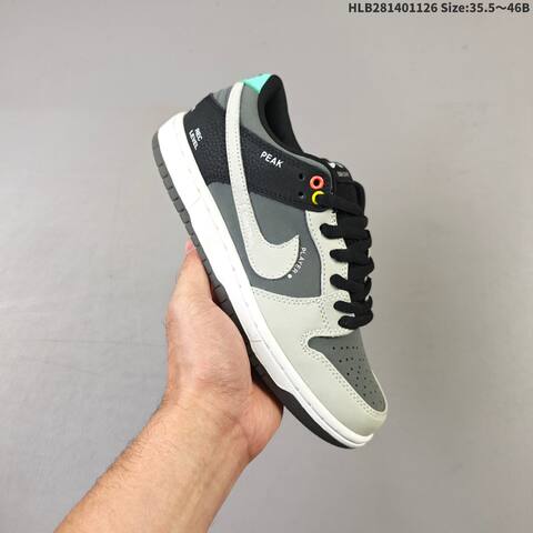 Nike SB Dunk Low Pro Grey Black White Mint EU 35 5-46 Skate Shoe - Unisex (BS-63031)