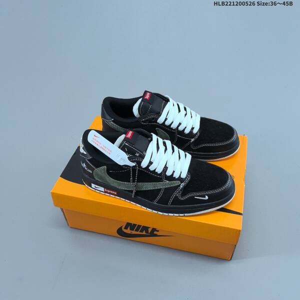 Jordan Air Jordan 1 Low Black/Olive/White EU 36-45 basketball