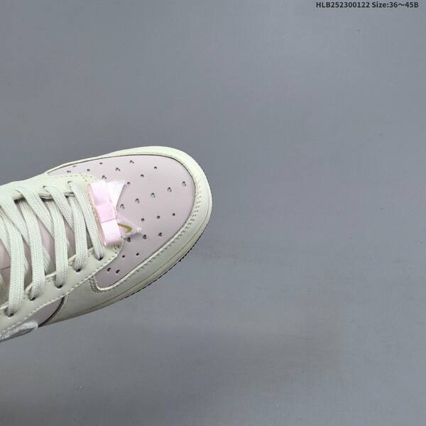 Nike Air Force 1 07 Low beige light pink light blue dark brown white EU 36-45 sneaker