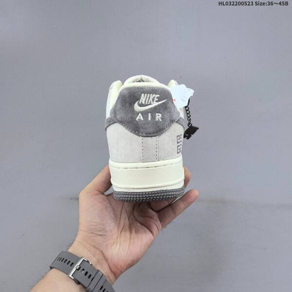Nike Air Force 1 07 LV8 light grey cream dark grey EU 36-45 sneaker