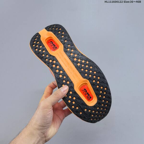 Nike Vomero Premium ReactX Air Zoom peach orange light blue black yellow EU 36-46 running shoe