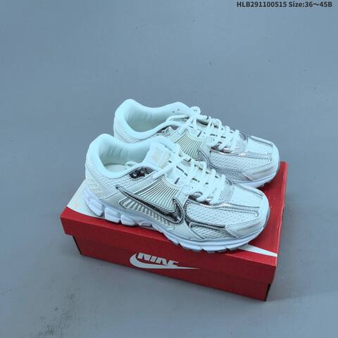 Nike Zoom Vomero 5 Grey White Black Light Green EU 36-45 Running Shoe - Unisex (BS-60317)