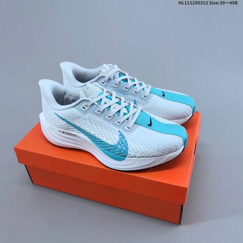 Nike Air Zoom Pegasus Plus Flyknit Black White Grey Pink Light Green EU 36-45 Running Shoe - Unisex (BS-61359)