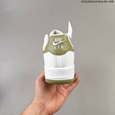 Nike Air Force 1 07 White Olive Green EU 36-45 Sneaker - Unisex (BS-63500)