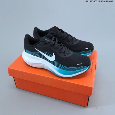 Nike Journey Run 2 ComfiRide White Black Red Silver EU 36-45 Running Shoe - Unisex (BS-61498)