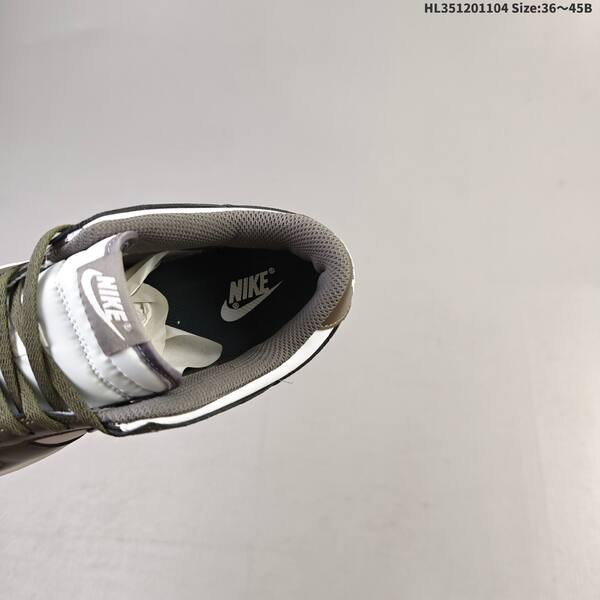 Nike Dunk Low white olive brown EU 36-45 skate shoe
