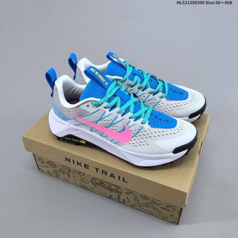 Nike ReactX Wildhorse 10 FV2338-015 Black White Grey EU 36-45 Trail Shoe - Unisex (BS-61412)
