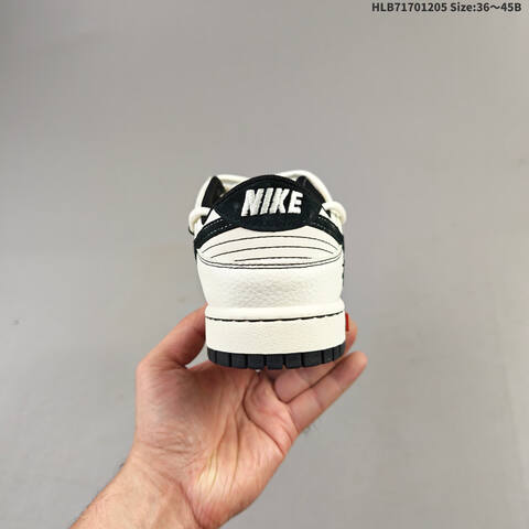 Nike Dunk SB Low Stussy Off White Black EU 36-45 Skate Shoe - Unisex (BS-62817)