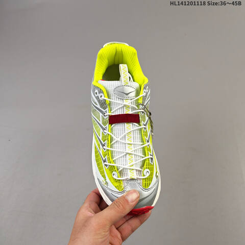HOKA ONE ONE Mafate Three 2 White Silver Neon Yellow Red EU 36-45 Trail Shoe Trail Running Sneakers - Unisex (BS-69473)