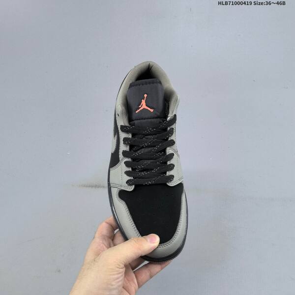 Jordan Air Jordan 1 Low black/grey EU 36-46 basketball