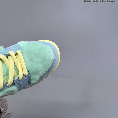 Nike SB Dunk Low Pro Light Blue Mint Green Pink Yellow Green EU 36-42 Skate Shoe - Unisex (BS-61340)