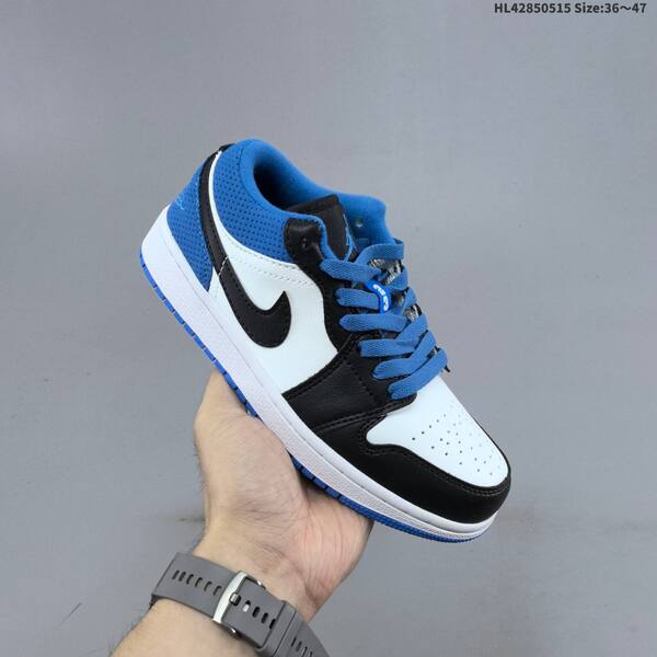 Jordan Air Jordan 1 Low white/navy/blue/red 36~47 basketball