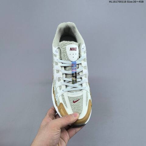 Nike P-6000 CNY IQ1120-311 Light Grey White Tan Red EU 36-45 Running Shoe - Unisex (BS-61918)