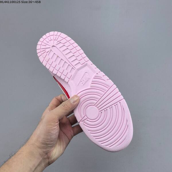 Nike Dunk Low light pink red white EU 36-45 skate shoe