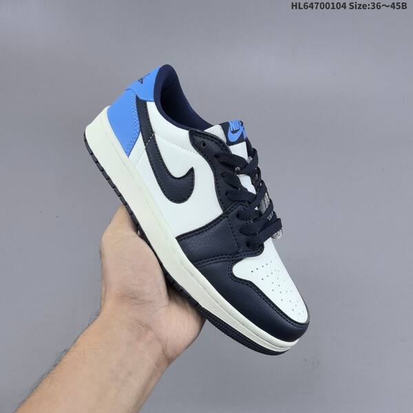 Nike Air Jordan 1 Retro Low OG white/navy/light blue EU 36-45 casual